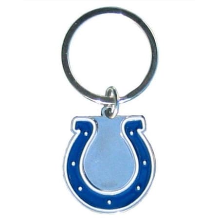 Siskiyousports Indianapolis Colts Chrome Logo Cut Keychain 5460325331